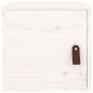 vidaXL Armarios de pared 2 uds madera maciza pino blanco 31,5x30x30 cm vidaXL Armarios de pared 2 uds madera maciza pino blanco 31,5x30x30 cm