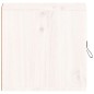 vidaXL Armarios de pared 2 uds madera maciza pino blanco 31,5x30x30 cm vidaXL Armarios de pared 2 uds madera maciza pino blanco 31,5x30x30 cm