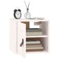vidaXL Armarios de pared 2 uds madera maciza pino blanco 31,5x30x30 cm vidaXL Armarios de pared 2 uds madera maciza pino blanco 31,5x30x30 cm