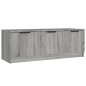 vidaXL Mueble de TV madera contrachapada gris Sonoma 102x35x36,5 cm vidaXL Mueble de TV madera contrachapada gris Sonoma 102x35x36,5 cm