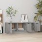 vidaXL Mueble de TV madera contrachapada gris Sonoma 102x35x36,5 cm vidaXL Mueble de TV madera contrachapada gris Sonoma 102x35x36,5 cm
