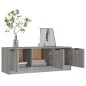 vidaXL Mueble de TV madera contrachapada gris Sonoma 102x35x36,5 cm vidaXL Mueble de TV madera contrachapada gris Sonoma 102x35x36,5 cm