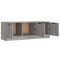 vidaXL Mueble de TV madera contrachapada gris Sonoma 102x35x36,5 cm vidaXL Mueble de TV madera contrachapada gris Sonoma 102x35x36,5 cm