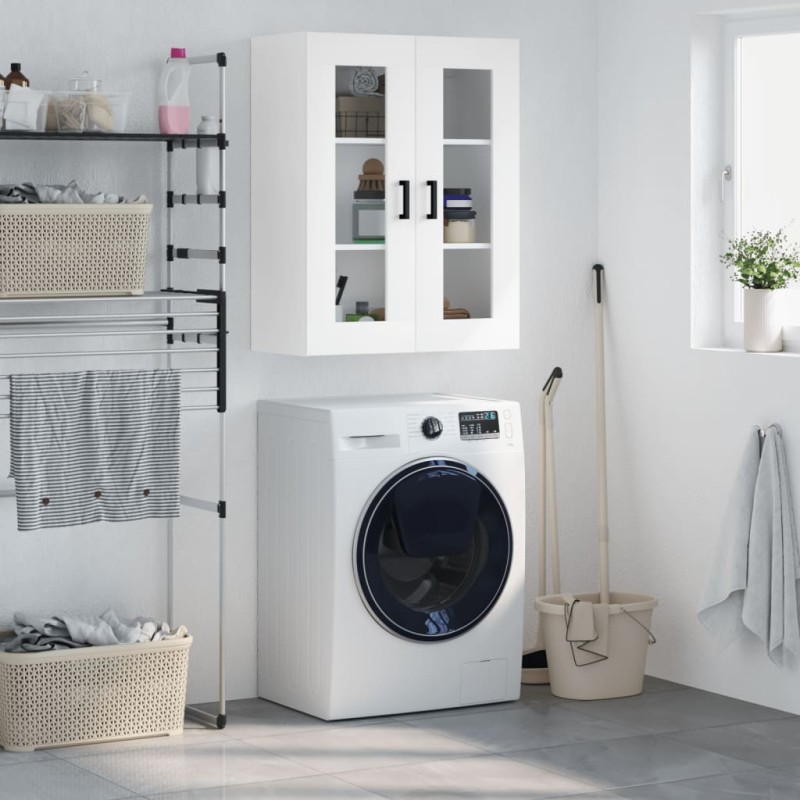 vidaXL Armario de pared blanco 69,5x34x90 cm vidaXL Armario de pared blanco 69,5x34x90 cm