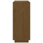 vidaXL Aparador de madera maciza de pino marrón miel 70x34x80 cm