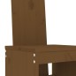 vidaXL Taburetes de cocina 2 uds madera pino marrón miel 40x42x120 cm vidaXL Taburetes de cocina 2 uds madera pino marrón miel 40x42x120 cm