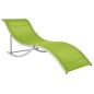 vidaXL Tumbonas plegables 2 unidades textilene verde vidaXL Tumbonas plegables 2 unidades textilene verde