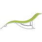vidaXL Tumbonas plegables 2 unidades textilene verde vidaXL Tumbonas plegables 2 unidades textilene verde
