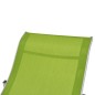 vidaXL Tumbonas plegables 2 unidades textilene verde vidaXL Tumbonas plegables 2 unidades textilene verde