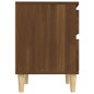 vidaXL Mesita de noche roble marrón 40x35x50 cm vidaXL Mesita de noche roble marrón 40x35x50 cm