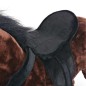vidaXL Caballo de peluche de pie marrón oscuro XXL vidaXL Caballo de peluche de pie marrón oscuro XXL