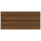 vidaXL Mueble de lavabo contrachapado roble marrón 100x38,5x45 cm vidaXL Mueble de lavabo contrachapado roble marrón 100x38,5x45 cm