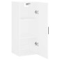 vidaXL Armario de pared blanco 34,5x34x90 cm vidaXL Armario de pared blanco 34,5x34x90 cm