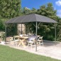 vidaXL Cenador con techo de arco gris antracita 3x4 m vidaXL Cenador con techo de arco gris antracita 3x4 m