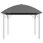 vidaXL Cenador con techo de arco gris antracita 3x4 m vidaXL Cenador con techo de arco gris antracita 3x4 m