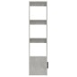 vidaXL Aparador de madera contrachapada gris hormigón 80x30x119,5 cm vidaXL Aparador de madera contrachapada gris hormigón 80x30x119,5 cm