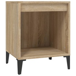 vidaXL Mesita de noche roble Sonoma 40x35x50 cm