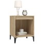 vidaXL Mesita de noche roble Sonoma 40x35x50 cm vidaXL Mesita de noche roble Sonoma 40x35x50 cm