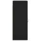 vidaXL Armario de pared negro 34,5x34x90 cm vidaXL Armario de pared negro 34,5x34x90 cm