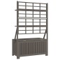 vidaXL Caja de almacenaje con enrejado madera de acacia 99x50x160 cm vidaXL Caja de almacenaje con enrejado madera de acacia 99x50x160 cm