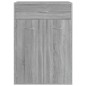 vidaXL Mueble zapatero de madera contrachapada gris Sonoma 60x35x84 cm vidaXL Mueble zapatero de madera contrachapada gris Sonoma 60x35x84 cm