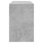 vidaXL Escritorio de madera contrachapada gris hormigón 101x50x76,5 cm vidaXL Escritorio de madera contrachapada gris hormigón 101x50x76,5 cm