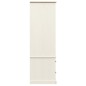 vidaXL Armario VIGO madera maciza de pino blanco 90x55x176 cm vidaXL Armario VIGO madera maciza de pino blanco 90x55x176 cm