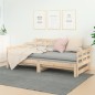 vidaXL Sofá cama extraíble madera maciza de pino 2x(90x200) cm vidaXL Sofá cama extraíble madera maciza de pino 2x(90x200) cm