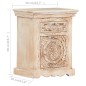 vidaXL Mesita de noche de madera maciza de mango 40x30x50 cm vidaXL Mesita de noche de madera maciza de mango 40x30x50 cm