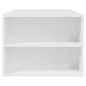 vidaXL Mesa de centro madera de ingeniería blanco 102x55x42 cm vidaXL Mesa de centro madera de ingeniería blanco 102x55x42 cm