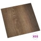 vidaXL Lamas para suelo autoadhesivas 55 piezas PVC 5,11 m² marrón vidaXL Lamas para suelo autoadhesivas 55 piezas PVC 5,11 m² marrón