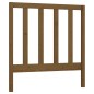 vidaXL Cabecero de cama madera maciza pino marrón miel 95x4x100 cm vidaXL Cabecero de cama madera maciza pino marrón miel 95x4x100 cm