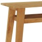 vidaXL Mesa consola de madera de teca maciza 120x35x75 cm vidaXL Mesa consola de madera de teca maciza 120x35x75 cm