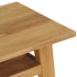 vidaXL Mesa consola de madera de teca maciza 120x35x75 cm vidaXL Mesa consola de madera de teca maciza 120x35x75 cm