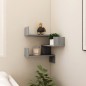 vidaXL Estantería de esquina de pared gris Sonoma 40x40x50 cm vidaXL Estantería de esquina de pared gris Sonoma 40x40x50 cm