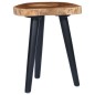 vidaXL Mesa de centro de madera de teca maciza 40x45 cm vidaXL Mesa de centro de madera de teca maciza 40x45 cm