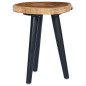 vidaXL Mesa de centro de madera de teca maciza 40x45 cm vidaXL Mesa de centro de madera de teca maciza 40x45 cm