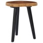 vidaXL Mesa de centro de madera de teca maciza 40x45 cm vidaXL Mesa de centro de madera de teca maciza 40x45 cm