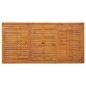 vidaXL Mesa de comedor jardín 180x90x75 cm madera maciza de acacia 