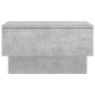 vidaXL Mesita de noche de pared color gris hormigón vidaXL Mesita de noche de pared color gris hormigón
