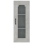 vidaXL Armario de pared colgante gris hormigón 34,5x34x90 cm vidaXL Armario de pared colgante gris hormigón 34,5x34x90 cm