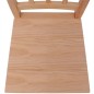 vidaXL Conjunto de comedor 5 piezas madera de pino 