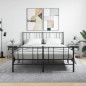 vidaXL Mesita noche 2 uds madera ingeniería gris hormigón 40x35x47,5cm vidaXL Mesita noche 2 uds madera ingeniería gris hormigón 40x35x47,5cm