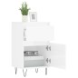 vidaXL Aparadores 2 uds madera de ingeniería blanco brillo 40x35x70 cm vidaXL Aparadores 2 uds madera de ingeniería blanco brillo 40x35x70 cm