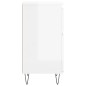 vidaXL Aparadores 2 uds madera de ingeniería blanco brillo 40x35x70 cm vidaXL Aparadores 2 uds madera de ingeniería blanco brillo 40x35x70 cm