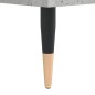 vidaXL Mesita noche 2 uds madera ingeniería gris hormigón 40x35x47,5cm vidaXL Mesita noche 2 uds madera ingeniería gris hormigón 40x35x47,5cm