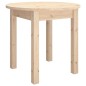 vidaXL Mesa de centro de madera maciza de pino Ø 45x40 cm vidaXL Mesa de centro de madera maciza de pino Ø 45x40 cm