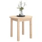 vidaXL Mesa de centro de madera maciza de pino Ø 45x40 cm vidaXL Mesa de centro de madera maciza de pino Ø 45x40 cm