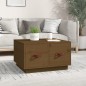 vidaXL Mesa de centro madera maciza de pino marrón miel 60x53x35 cm vidaXL Mesa de centro madera maciza de pino marrón miel 60x53x35 cm