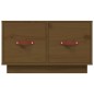 vidaXL Mesa de centro madera maciza de pino marrón miel 60x53x35 cm vidaXL Mesa de centro madera maciza de pino marrón miel 60x53x35 cm
